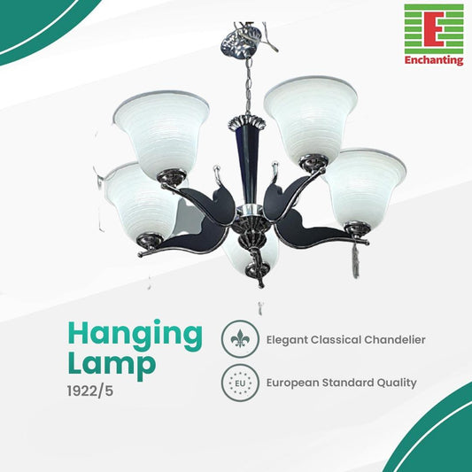 Lampu Gantung Model Classic Elegant 5 Bohlam Europe Enchanting 1922/5
