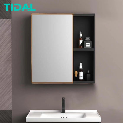 Wastafel Kabinet Modern Minimalis Cermin Kamar Mandi TIDAL TD051