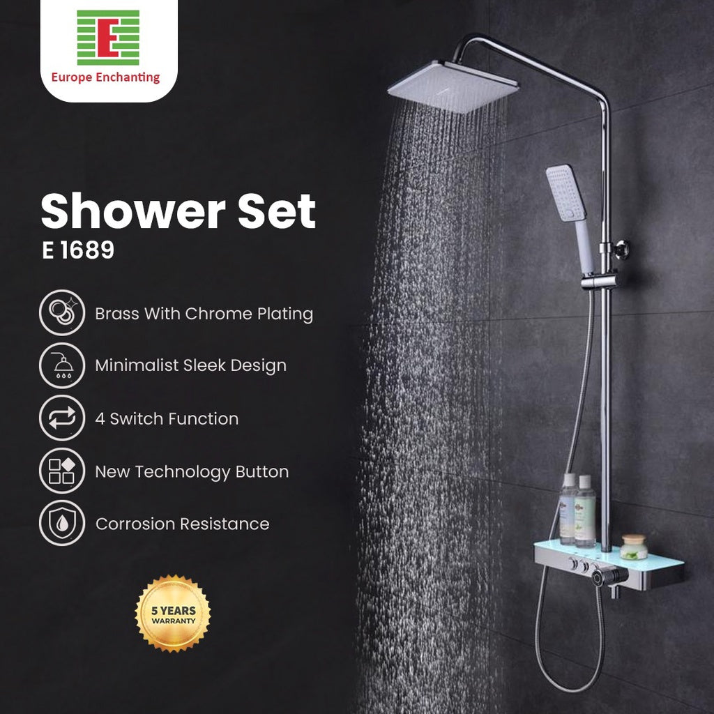 Enchanting Kran Shower Set Mandi Shower Set E1689 Bergaransi