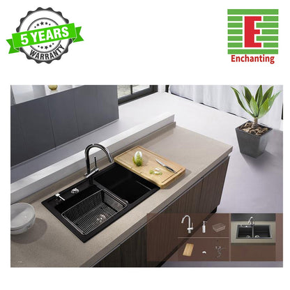 Enchanting Kitchen Sink Dapur / Bak Cuci Piring F801A
