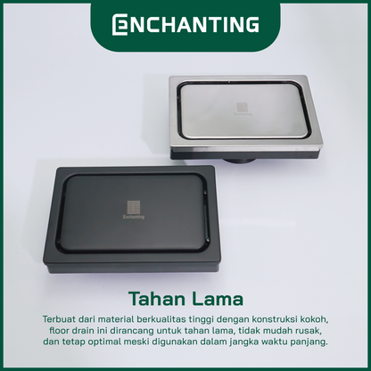 Floor Drain / Saringan Got Stainless Steel Europe Enchanting E1550