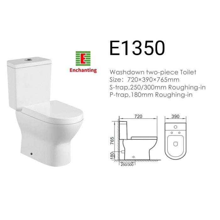 Toilet / Kloset Duduk Europe Enchanting E1350