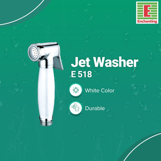 Jet Washer Toilet / Kloset Europe Enchanting E518 White + Chrome