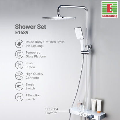 Enchanting Kran Shower Set Mandi Shower Set E1689 Bergaransi