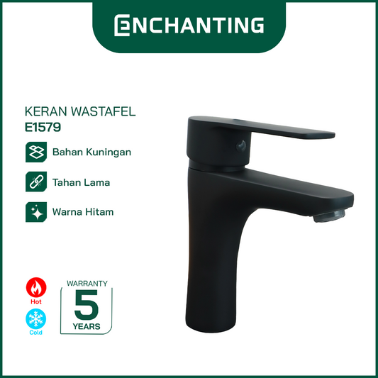 ENCHANTING Kran Air Kamar Mandi Wastafel Panas Dingin Europe Enchanting E1579
