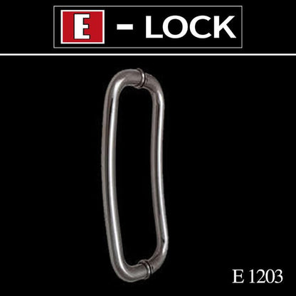 Handle Gagang Pintu Kaca Kunci Enchanting E1203 E lock