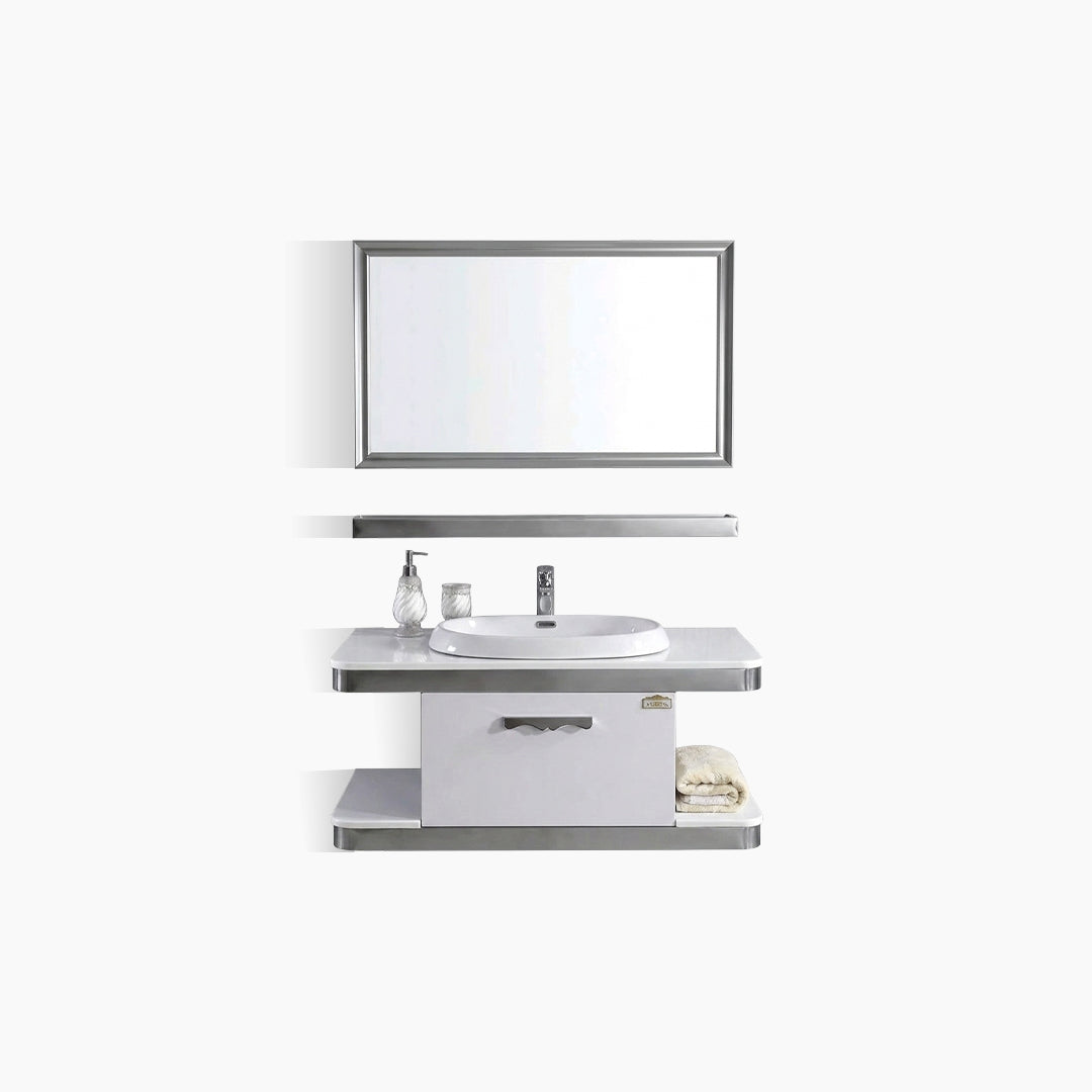 Wastafel Kabinet Pvc Keramik Europe Enchanting 6833