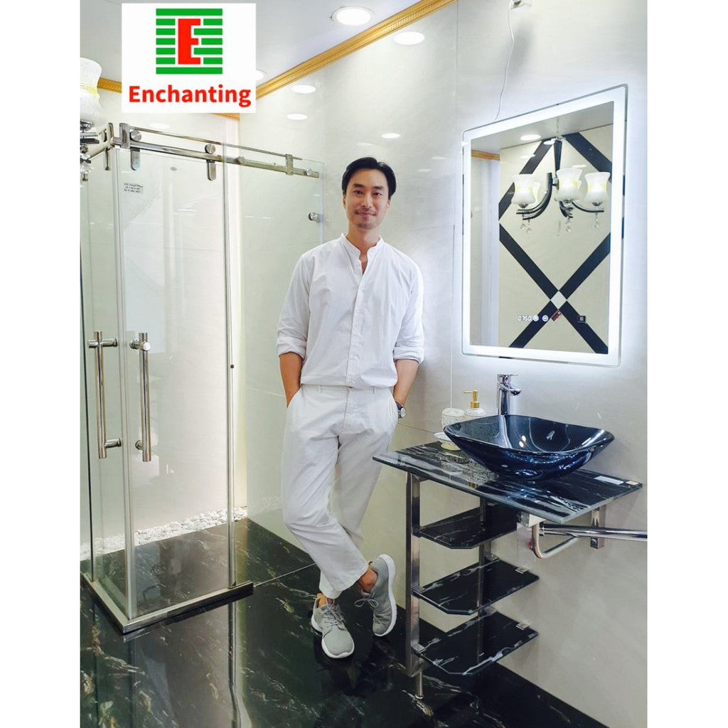 Enchanting Cermin Kamar Mandi LED Luxury L08