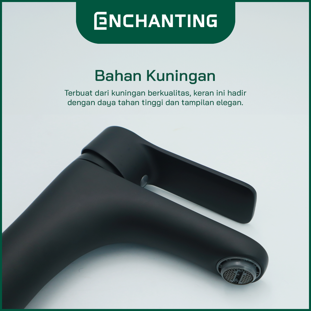 ENCHANTING Kran Air Kamar Mandi Wastafel Panas Dingin Europe Enchanting E1579