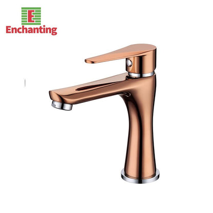 Enchanting Kran Wastafel Mewah Rose Gold Cold Stainless - E1545