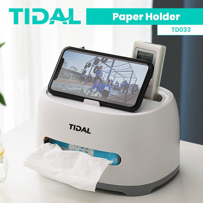 Paper Holder Tempat Tissue Box Rumah Aesthetic Tidal TD033