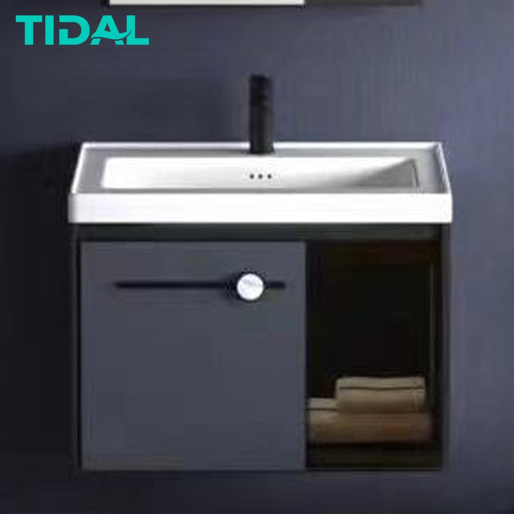 Wastafel Cabinet Set Komplit Modern Minimalis Kamar Mandi Tidal TD059