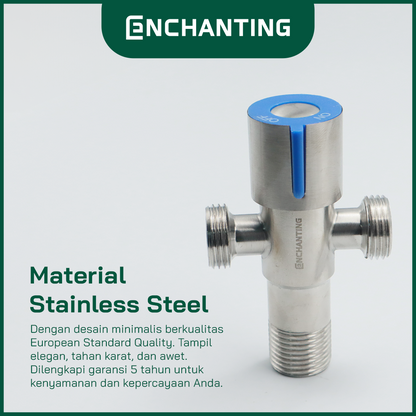 Stop Keran 1/2 Stainless Steel Europe Enchanting Ap009