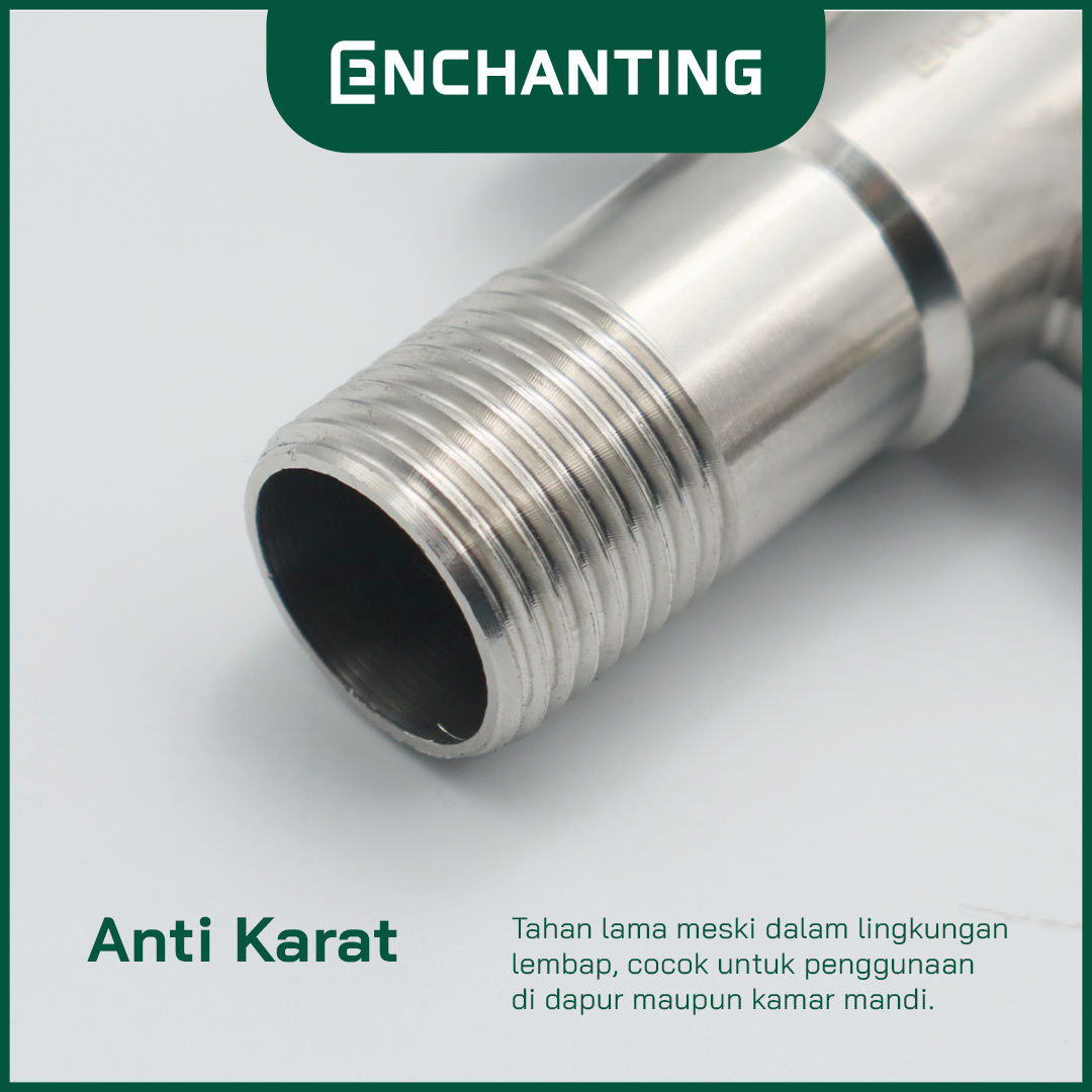 Stop Keran 1/2 Stainless Steel Europe Enchanting Ap009