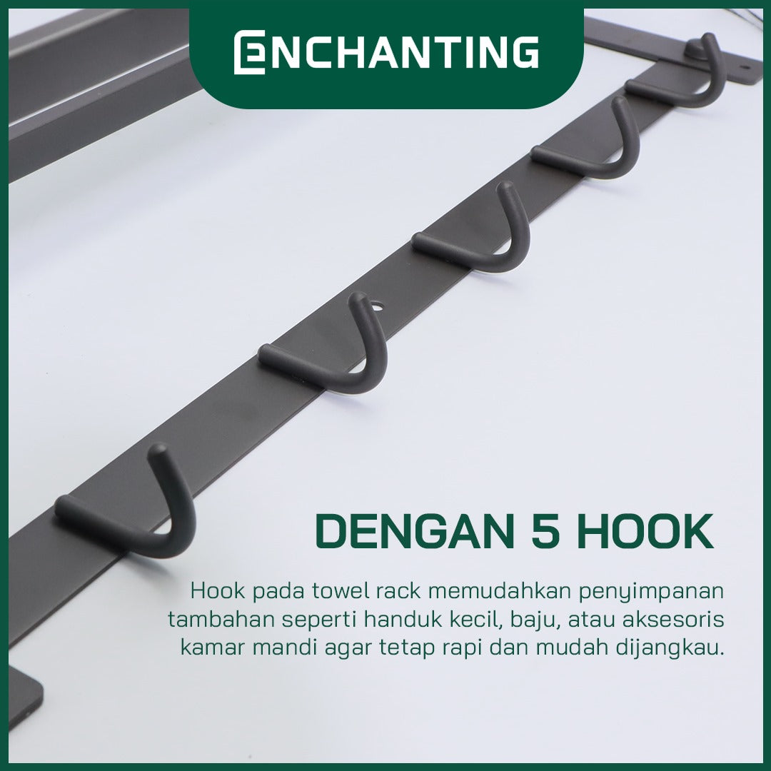 Rak Gantungan Handuk Dinding Europe Enchanting BT002
