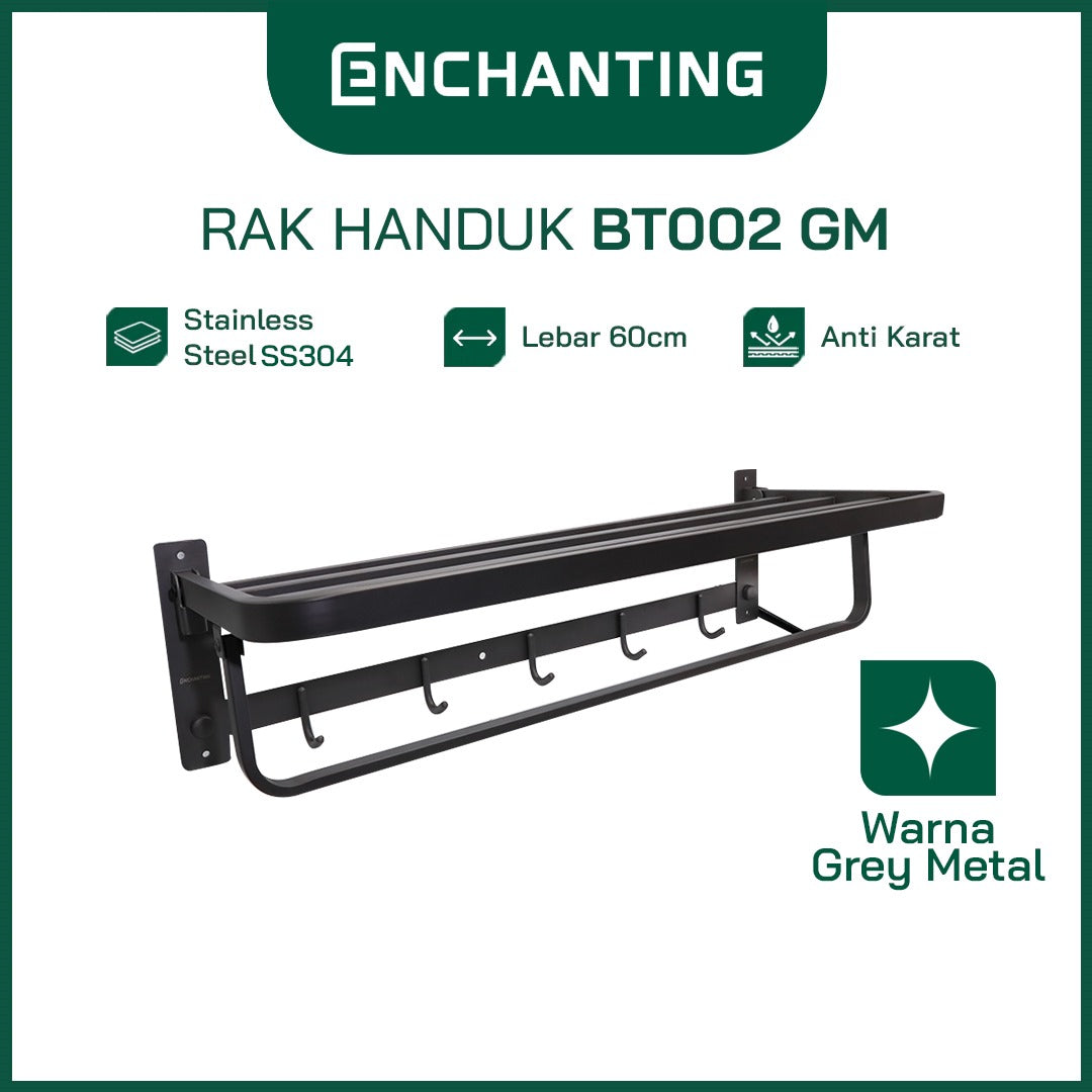 Rak Gantungan Handuk Dinding Europe Enchanting BT002