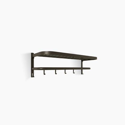 Rak Tempat Handuk Stainless Lipat Hitam Europe Enchanting BT007
