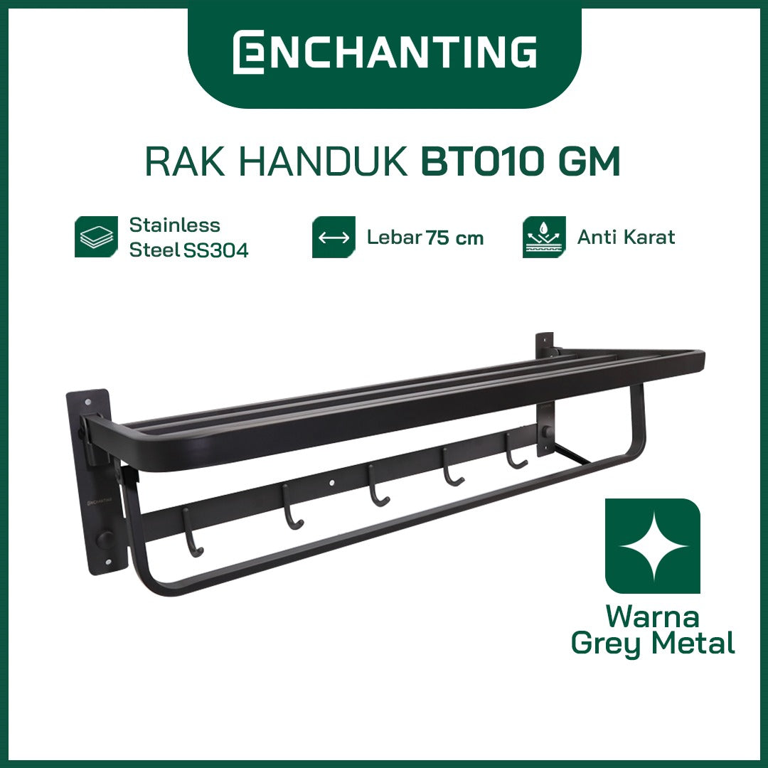 Rak Gantungan Handuk Dinding Europe Enchanting BT002