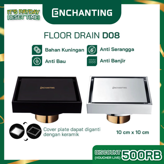 Floor Drain Saringan Got Europe Enchanting D08