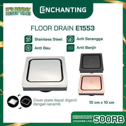 Floor Drain / Saringan Got Europe Enchanting E1553