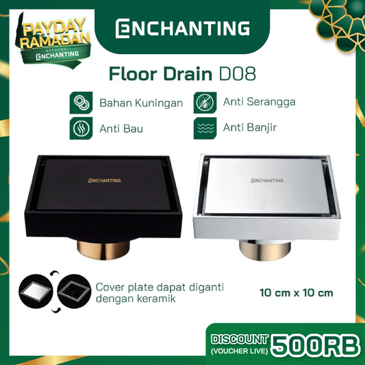 Floor Drain Saringan Got Europe Enchanting D08