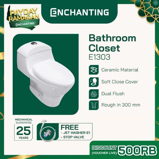 Toilet / Kloset Duduk Europe Enchanting E1303