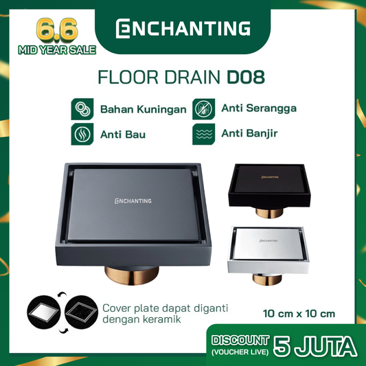 Floor Drain Saringan Got Europe Enchanting D08