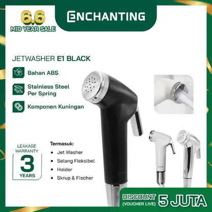 Jet Washer Closet / Toilet Europe Enchanting E1 Series