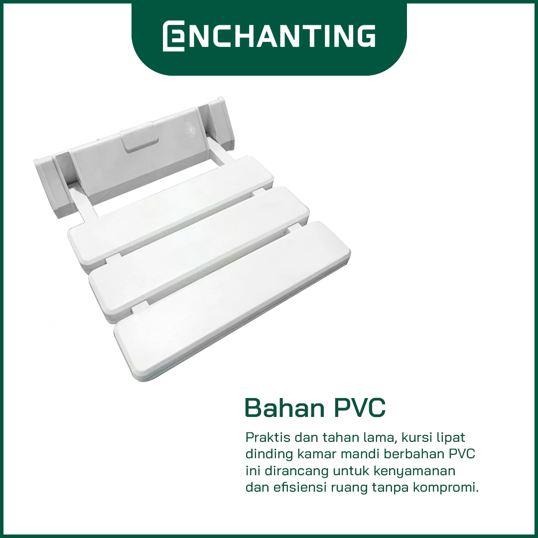 Kursi Lipat Dinding Kamar Mandi