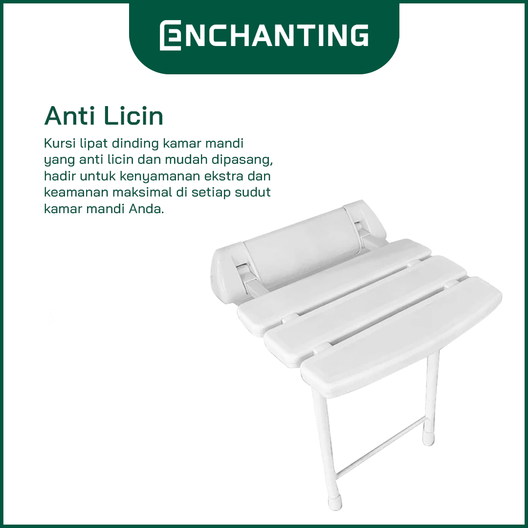 Kursi Lipat Dinding Kamar Mandi
