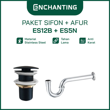 Afur Pop Up Sifon Wastafel Europe Enchanting ES5n+ES12N
