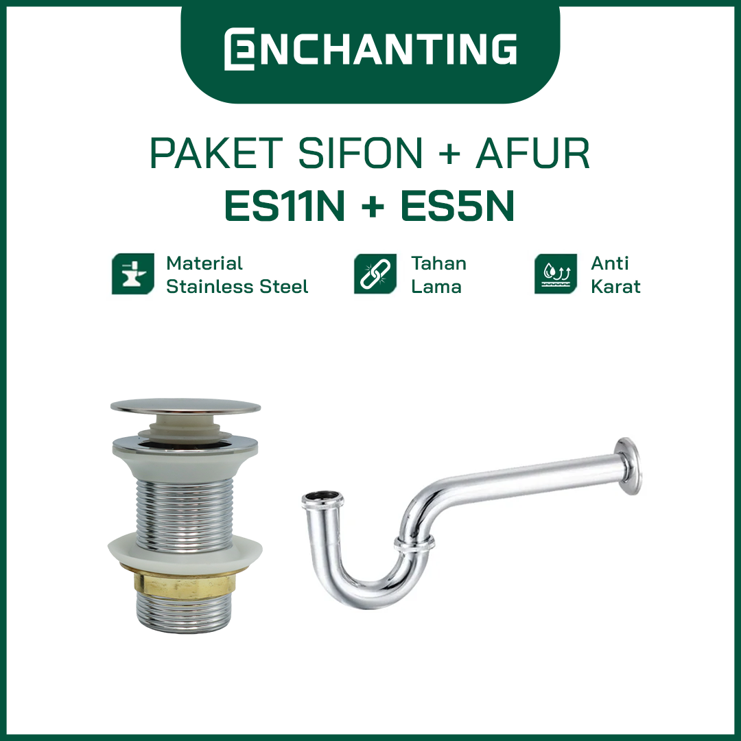 Paket Pop Up + Sifon Afur Eurrope Enchanting ES11N + ES5N