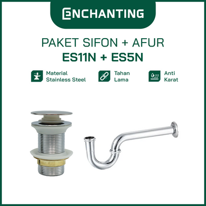 Paket Pop Up + Sifon Afur Eurrope Enchanting ES11N + ES5N