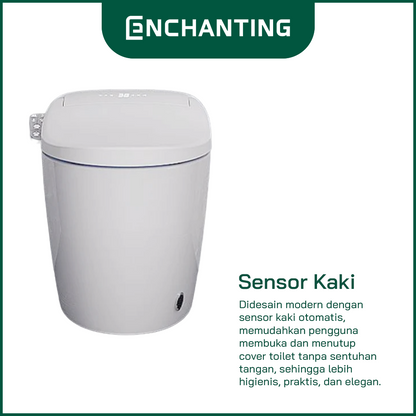 Automatic Smart Toilet/Kloset Luxury Design Europe Enchanting E007N