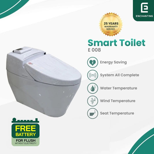 Smart Closet Toilet Europe Enchanting Full Sistem Otomatis cover E008