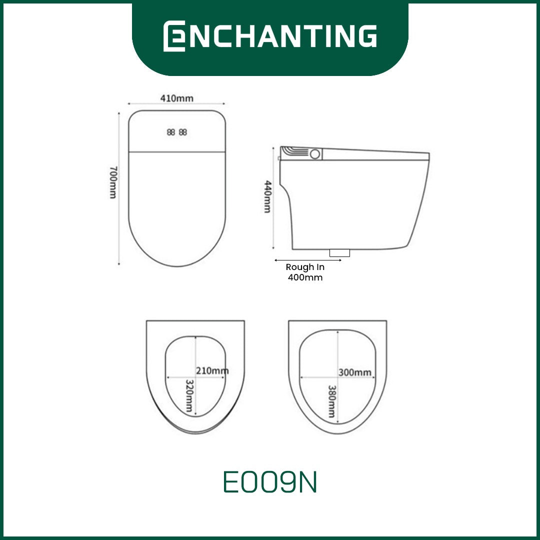 Toilet / Kloset Duduk Europe Enchanting E009N