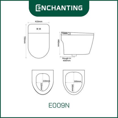 Toilet / Kloset Duduk Europe Enchanting E009N