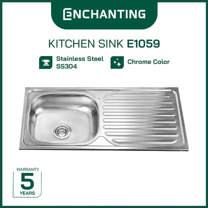 Kitchen Sink Dapur / Bak Cuci Piring Europe Enchanting E1059