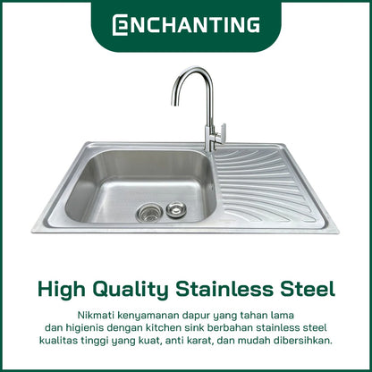 Bak Cuci Piring Kitchen Sink Europe Enchanting E1076