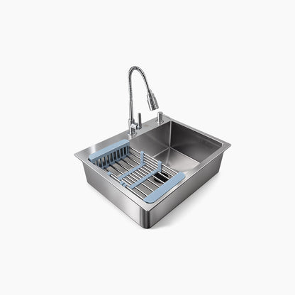 SET Kitchen Sink Dapur / Bak Cuci Piring Europe Enchanting E1079 ( Free Kran Cuci Piring )