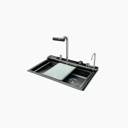 Kitchen Sink Bak Cuci Piring Dapur Stainless Europe Enchanting E1083