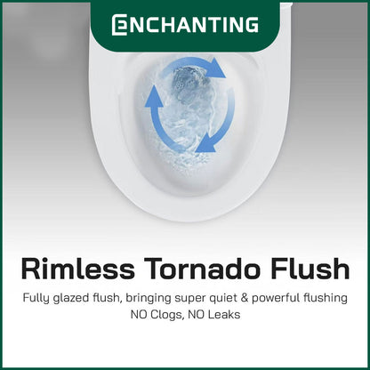 Toilet / Kloset Duduk Enchanting Siphonic Soft Close As 30 E1295