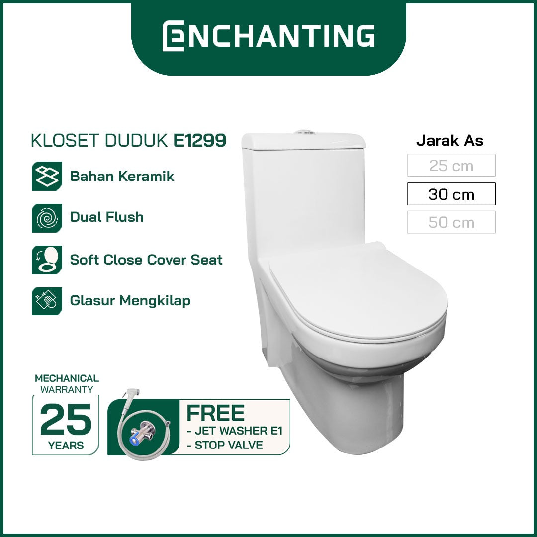 Toilet / Kloset Duduk Europe Enchanting E1299