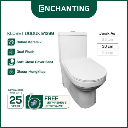 Toilet / Kloset Duduk Europe Enchanting E1299