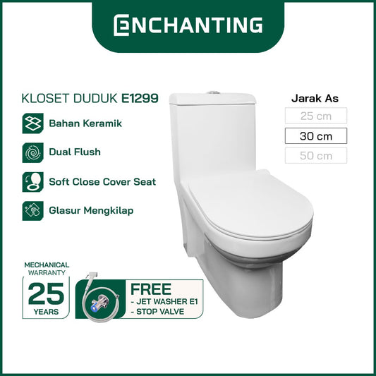 Toilet / Kloset Duduk Europe Enchanting E1299