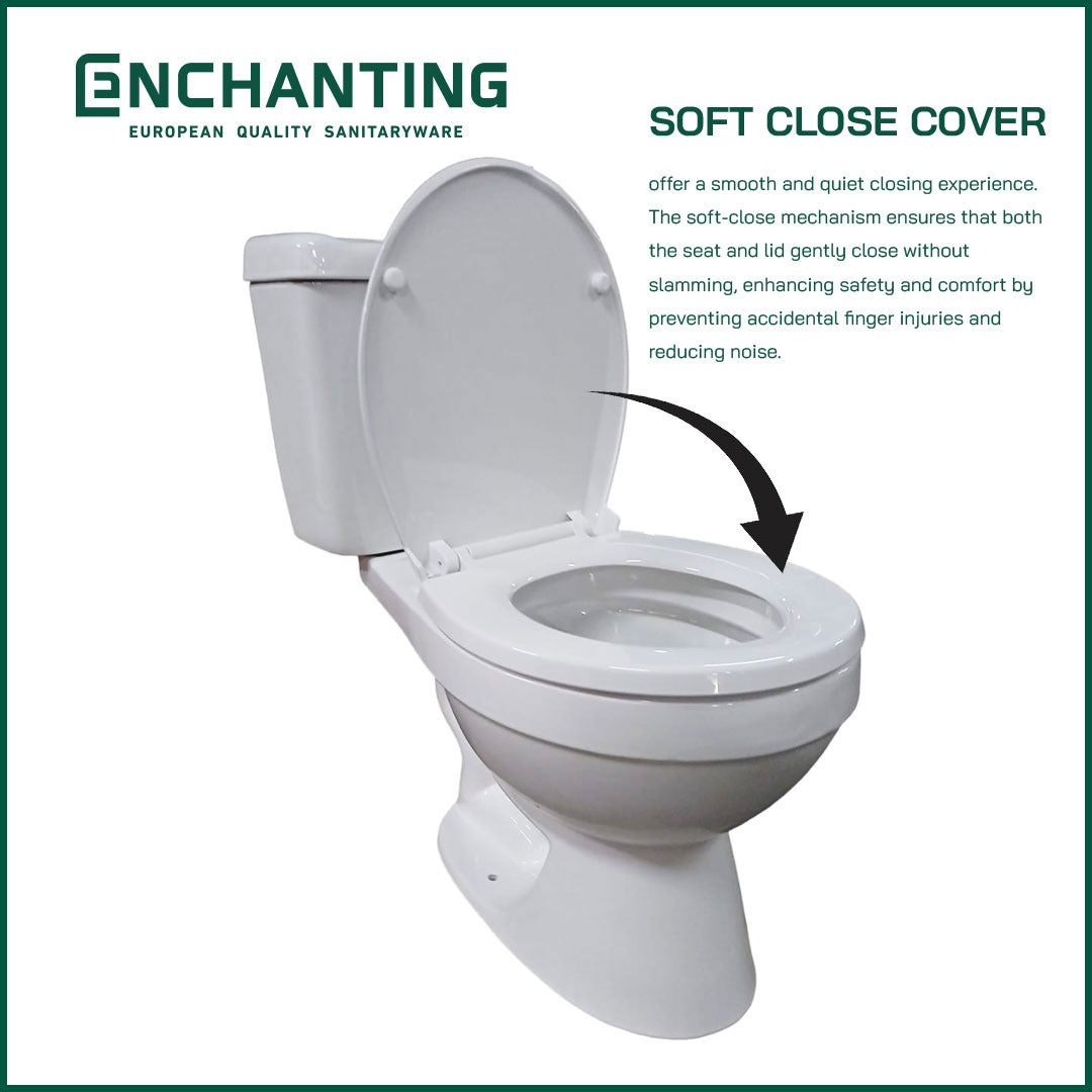 Toilet / Kloset Duduk Europe Enchanting E1333 Bergaransi