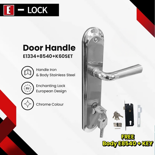 Enchanting Kunci Pintu Elock E1334+8540+K60SET