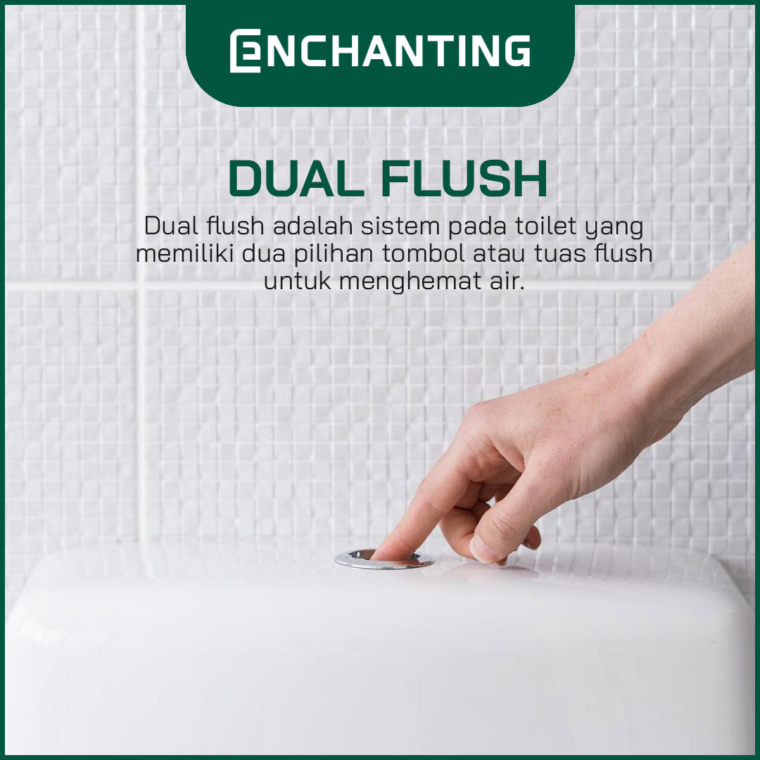 Toilet/Kloset Duduk Europe Enchanting E1337