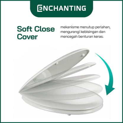 Toilet/Kloset Duduk Europe Enchanting E1337