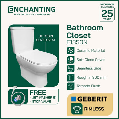 Toilet / Kloset Duduk Europe Enchanting E1350